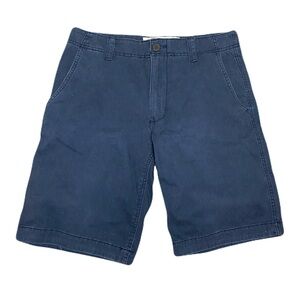 Aeropostale Dark Blue Flat Front Shorts Men’s 32